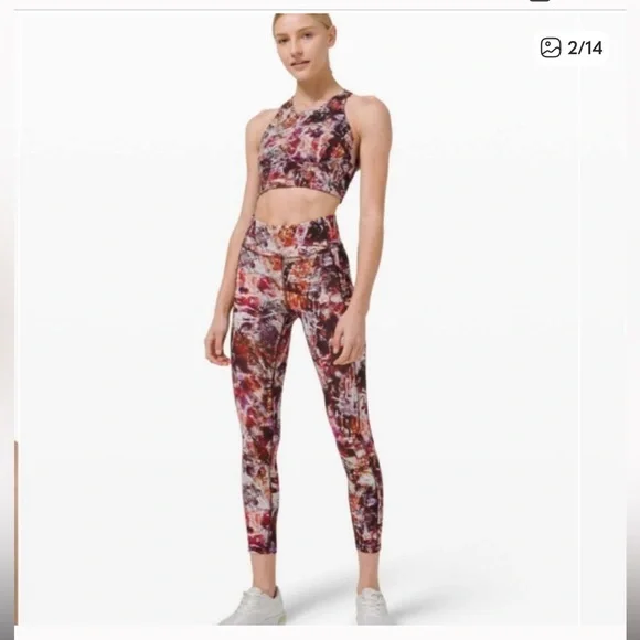 Lululemon - Wunder train High Rise Tight 25" in Urbantricity - Picture 8 of 9